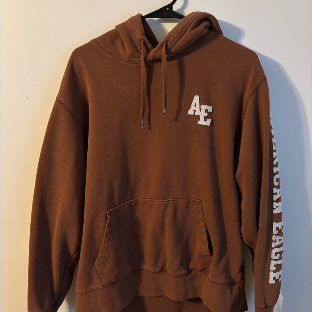 American Eagle Outfitters Brown Sweatshirt Hoodie